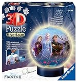 Ravensburger 3D Puzzle 11141 - Nachtlicht Puzzle-Ball Disney Frozen 2 - 72 Teile...
