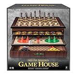 Ambassador Merchant Craftsman Deluxe Game House – Klassische Brettspiele...