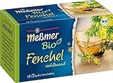 Meßmer Bio Fenchel | wohltuend | 18 Teebeutel | Vegan | Glutenfrei |...