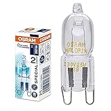 Osram Halogen-Backofenlampe, Special Oven, G9-Sockel, dimmbar, 40 Watt,...