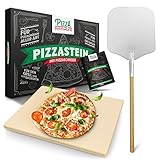 Pizza Divertimento - DAS ORIGINAL - Pizzastein für Backofen & Gasgrill –...