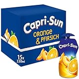 Capri-Sun Orange & Peach, 15 x 330 ml