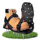 HTRTRR Rasenlüfterschuhe, Gartenlüfter, Rasenbelüftungsschuhe, manuelle...