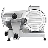 H.Koenig Elektrischer Allesschneider MSX250, präzise Schneidemaschine,...