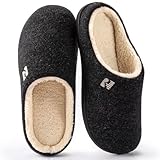 RockDove Herren Hausschuhe mit Sherpa-Futter und Memory-Schaum, 42/43 EU,...
