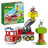 LEGO DUPLO Feuerwehrauto - Minifiguren für Vorschulkinder ab 2 Jahren -...