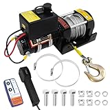 Elektrische Seilwinde 12V, 3500lb/1588kg Elektrische Seilwinde Mit...