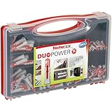 fischer Red-Box DuoPower, Sortimentsbox mit 280 DuoPower Dübeln (30 Stk. 5 x...