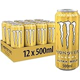 Monster Energy Ultra Gold - koffeinhaltiger Energy Drink mit fruchtigem...