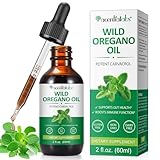 Oregano Öl Bio 60ml, 100% Natürlich ätherisches Oreganoöl Oil of oregano mit...