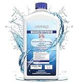 Centra24 Wasserstoffperoxid 3% 1000ml - Immer Frisch, stabilisiert, technisch -...