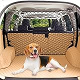 STARROAD-TIM 120 * 70CM Hunde Auto Netz Hundegitter Auto Hundeschutznetz Auto...