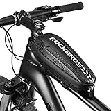 ROCKBROS Fahrrad Rahmentasche wasserdicht Oberrohrtasche für MTB Rennrad...