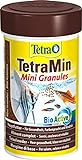 TetraMin Mini Granules - langsam absinkendes Fischfuter für kleine Zierfische...