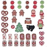 Günthart 41 Hexenhaus Figuren für ein Hexenhaus Lebkuchen Haus, DIY Set aus 41...