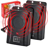 PATTLER® Marderschreck Auto batteriebetrieben für ca. 40m² - mit Ultraschall...