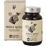 beegut BIO Propolis Kapseln mit BIO Propolis Extrakt in pflanzlicher Kapsel, das...