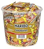 Haribo Goldbären 100 Minibeutel, 980 g Dose