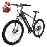 ZIMONDA Ebike Herren Mountainbike Elektrofahrrad 250W Motor 27.5 Zoll 48V Akku...