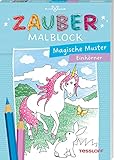 Zaubermalblock. Magische Muster. Einhörner: Mit tollen Effekten (Malbücher und...