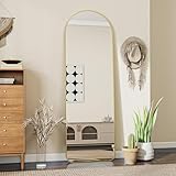 Koonmi 40 x 150 cm Gewölbter Top Ganzkörperspiegel - Bogen Ganzkörperspiegel...