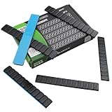 25 Auswuchtgewichte SCHWARZ 12x5g Klebegewichte Stahlgewichte Kleberiegel 60g...
