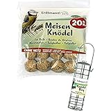 Erdtmanns 20 Meisenknödel ohne Netz plus 1 Knödelboy, 1er Pack (1 x 1700 g)