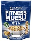 IronMaxx Fitness Müsli - Cookies & Cream 2kg Beutel | Veganes High Protein...