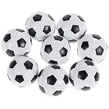 GOLDGE 8 PCS Tischfußball Kickerbälle,Tischfußball Kugeln Mini Ball,Schwarz...