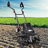 BRAST Motorhacke Gartenfräse Elektro | 1050-1800 Watt | 36-45cm Arbeitsbreite |...