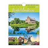 Trötsch Wochenkalender zum Hängen Deutschlandreise 2026: Wandkalender