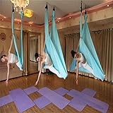 Yontree Yoga Hängematte Set Anti-Gravity-Schwingen Aerial Yoga Fitness Tuch 500...