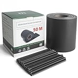 Stabmattenzaun Sichtschutz-Streifen, PVC Folie in Anthrazit, 19cm hoch, 50m...