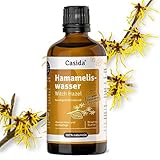 Casida® Hamameliswasser - Witch Hazel Water - Pflanzenwasser, natürliches...