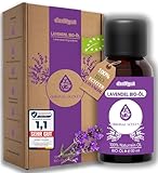 DasXgut – Lavendelöl 30 ml – [100% Naturrein] Bio öl Zertifiziertes...