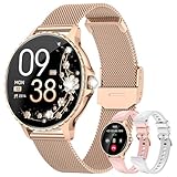 AIMIUVEI Smartwatch Damen mit Telefonfunktion, 1.27' HD Touchscreen,...