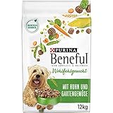 Beneful Wohlfühlgewicht Hundefutter trocken, mit Huhn und Gartengemüse, 1er...