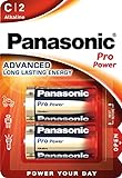 Panasonic Pro Power Alkali-Batterie (Baby C, LR14, 2er Pack)