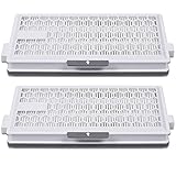 2 HEPA Airclean Plus 50 Filters für Miele Complete C3 Powerline, S8340...