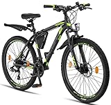 Licorne Bike Effect Premium Mountainbike Aluminium Discbremse Jungen Mädchen 21...
