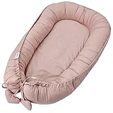 FEEDO Babynest mit Schnürung Baby-Kokon 90x60 cm Vielseitig Baumwolle...