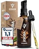 Heldengrün® BIO Jojobaöl [GOLD ESSENCE] Zertifizierte Naturkosmetik für...