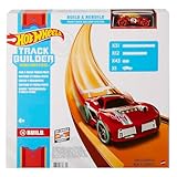 Hot Wheels Bahn Track Builder, Verbindungsstücke (12m) für Autorennbahnen der...