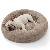 BEDSURE Katzenbett waschbar Flauschiges Hundebett - Ø 70 cm Katzenschlafplatz...