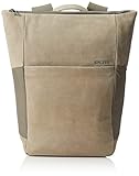 Salzen Vertiplorer Rucksack aus Nubukleder in der Farbe Weims Taupe, mit...