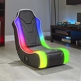 X Rocker Chimera RGB 2.0 Floor Rocker Gaming Sessel | Entertainment Gamer Stuhl...