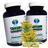 Echte GOLDRUTE Solidago Goldrutenkraut 360 (2x180) Kapseln NIEREN - BLASE -...
