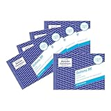 AVERY Zweckform 300-5 Quittungsblock (A6 quer, 50 Blatt, fälschungssicher,...