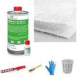 DD Composite Reparatur-Set Auto Boot Motorrad Polyesterharz 1kg plus 20g Härter...