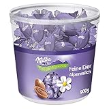 Milka Feine Eier Alpenmilch 1 x 900g I Osterschokolade Großpackung I für das...